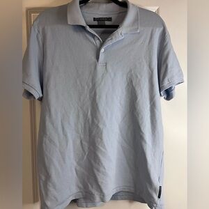 Men baby blue polo size XL